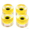 4 Pack PU Flashing Wheels 70mm 78a Replacement for Longboard Skateboard