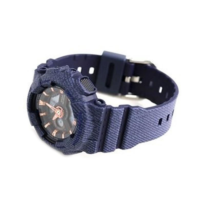 Casio BABY-G serisi, modaya uygun ve şık sokak çift ekranlı, çok fonksiyonlu, spor su geçirmez büyük kadranlı, kuvars mekanizmalı, reçine BA-110DE-2A1