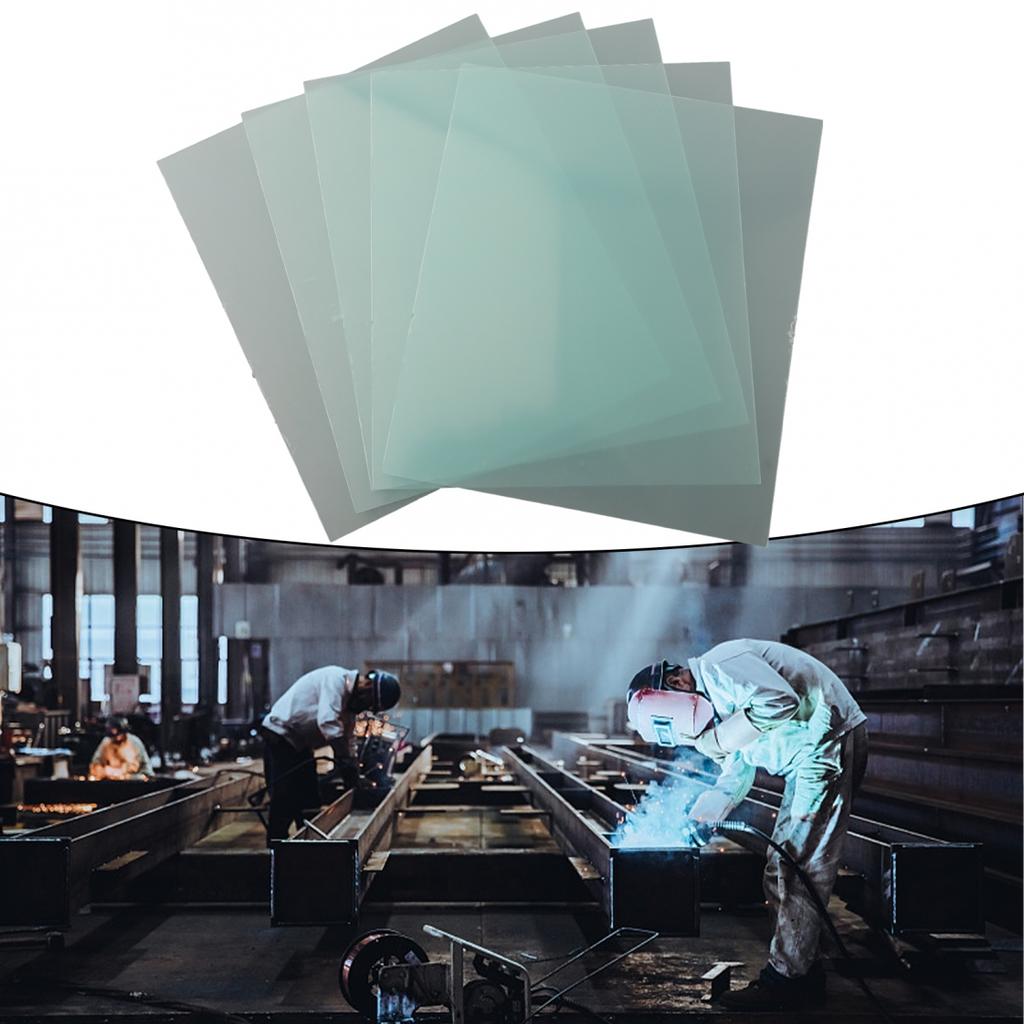 Antispatter Lens Pack of 5 Argon Arc Welding PC Protective Film for Helmets