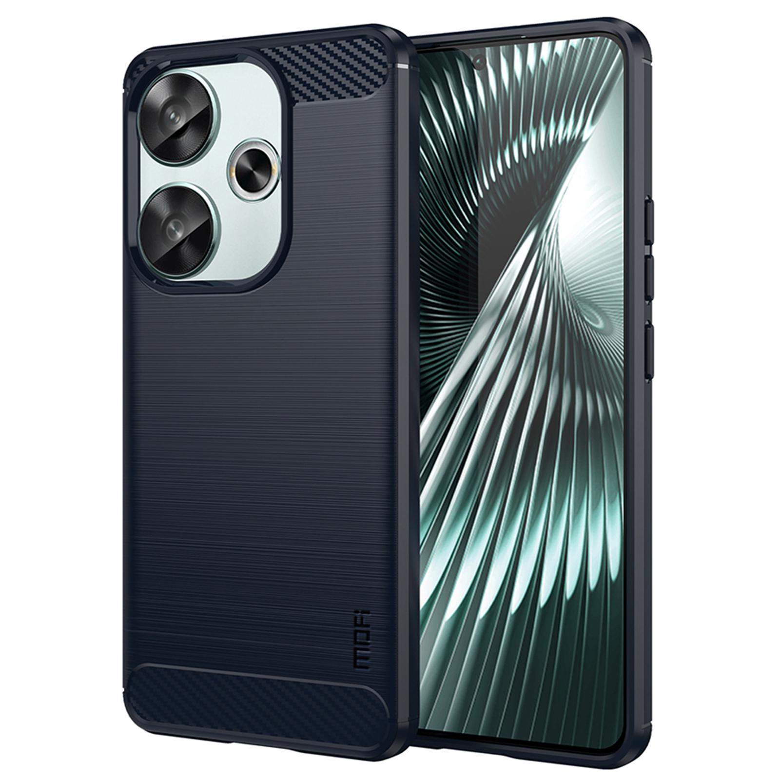 

MOFI JK TPU Series-1 For Xiaomi Poco F6 5G/Redmi Turbo 3 5G Case Slim Fit TPU Phone Cover Blue