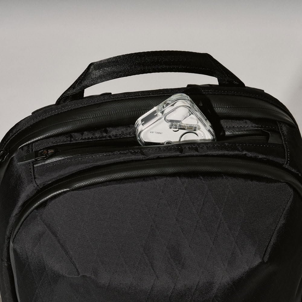 Aer Day Pack 3 Backpack 39014 Daypack Rucksack Business Commuting Business Trip Travel Unisex Nylon Black Waterproof Water Repellent Lightweight X-Pac