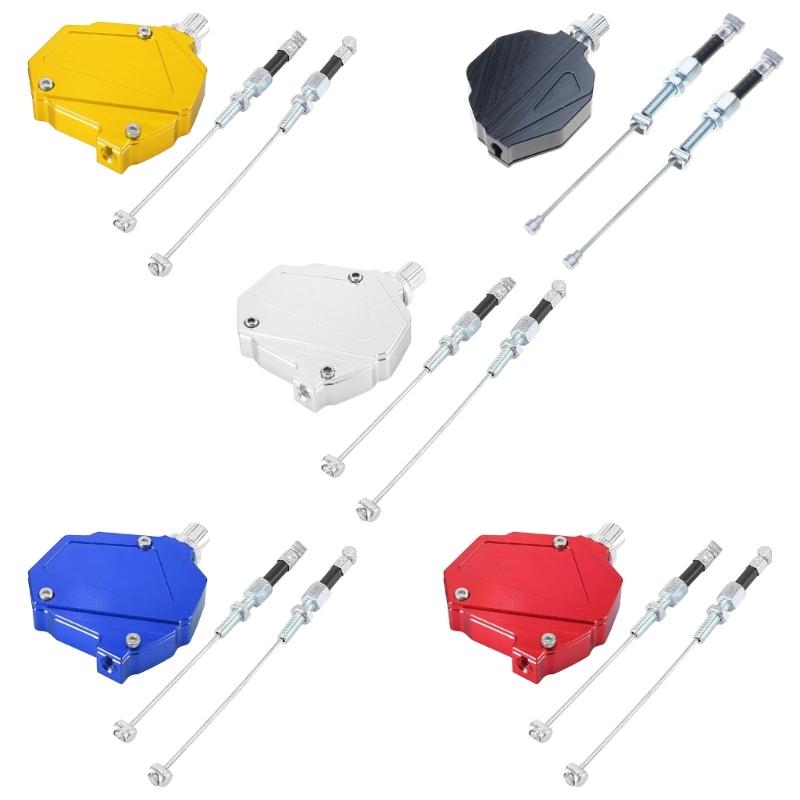 Aluminum Easy Pull Cable Line Motorcycle Stunt Clutch Cable Universal for Most Motorbikes and ATVs Easy Installation