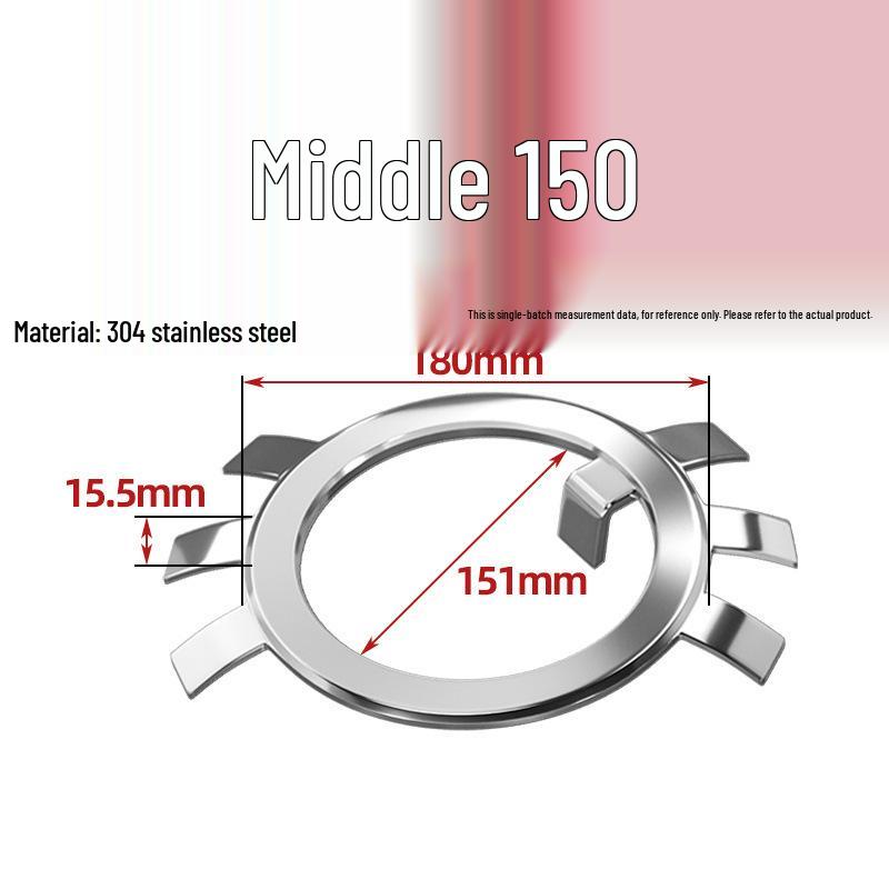 65MN Manganese 304 Stainless Steel Six-Claw Anti-Loosening Lock Nut Washer