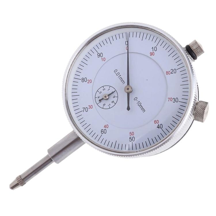 Dial Indicator Gauge 0-10mm Meter Precise 0.01 / Dial Gauge Instrument Tool 0.01&0-10mm