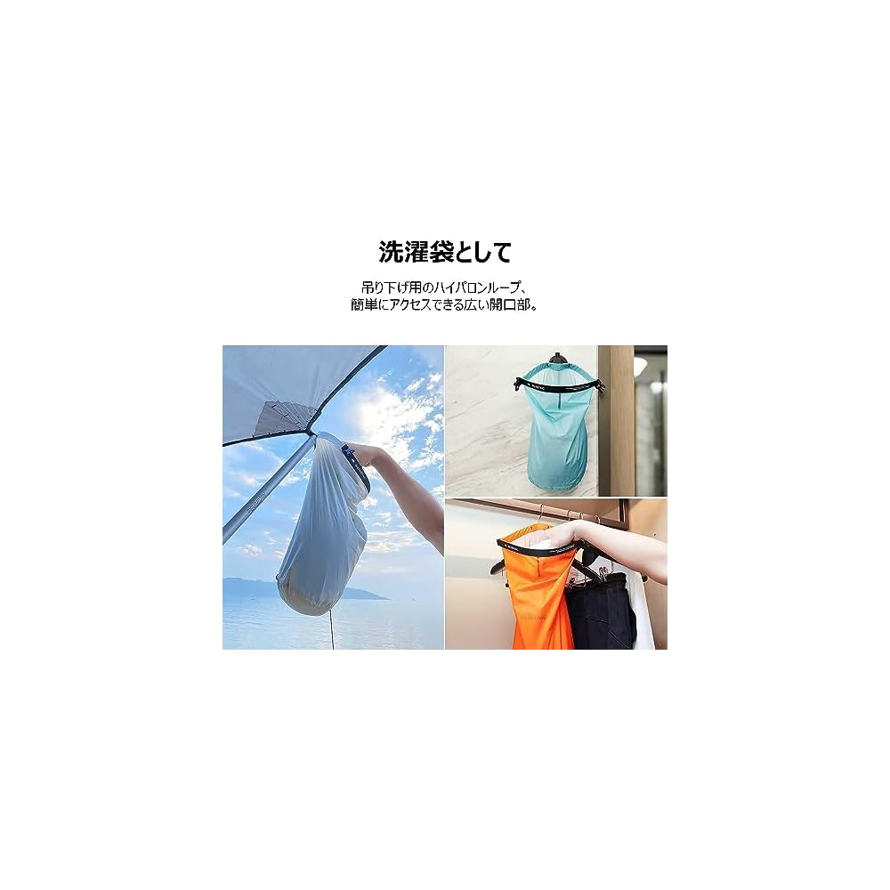 Bee Nesting Ultralight Dry Bag Set for Backpacking, Stuff Sacks for Mountaineering, Camping,