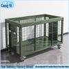 Portable Folding Mesh Storage Cage with Wheels