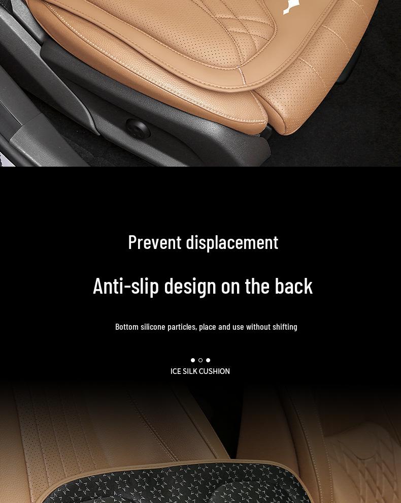Leopard 5/8 Car Headrest & Lumbar Support Cushion - Neck Protection & Breathable Comfort for All Seasons