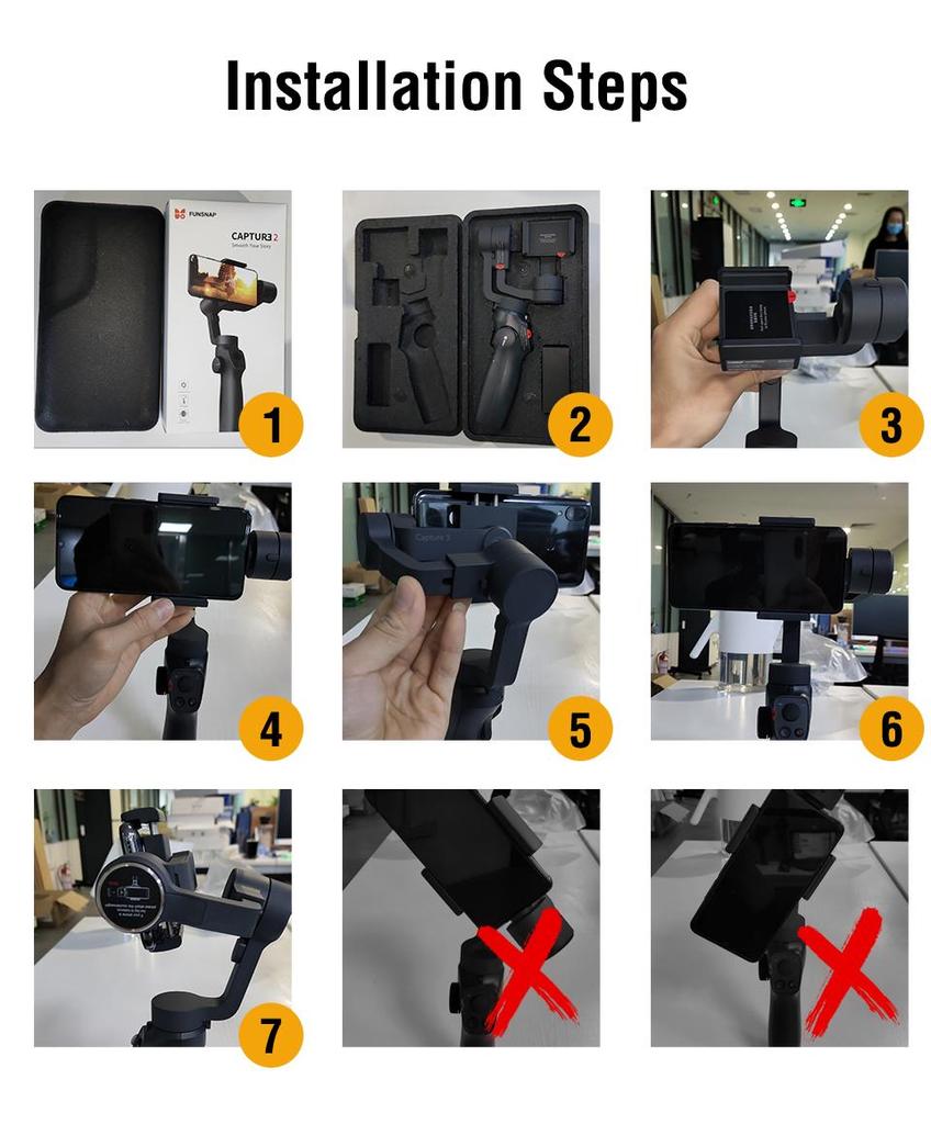 Gimbal per telefono, tracciamento verticale, manopola zoom multifunzione, stabilizzatore cardanico a 3 assi per smartphone con luce di riempimento, stabilizzatore per telefono per registrazione video