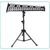 32-Tone Aluminum Glockenspiel Portable Orff Percussion Instrument: Folding Steel Plate Hand-Knocked Piano