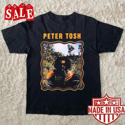 NOVO Peter Tosh – Legalize It Manga Curta Presente Fãs Preto Tamanho S-5XL Camisa Camiseta Unissex