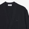 [lacoste] Men's PARIS PACK Ribbed V-Neck Cardigan AH1039-56G350