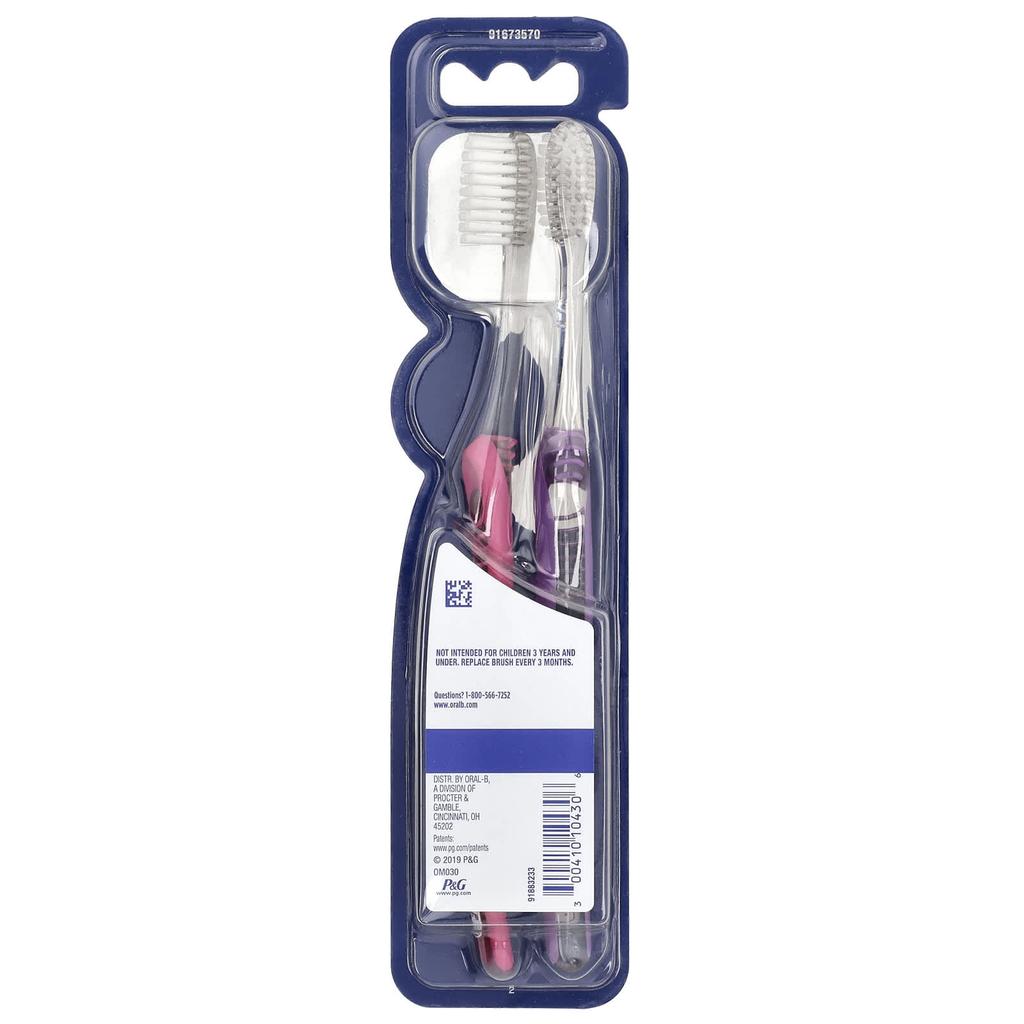 Oral-B, Sensi Soft, Toothbrush, Extra Soft, 2 Toothbrushes