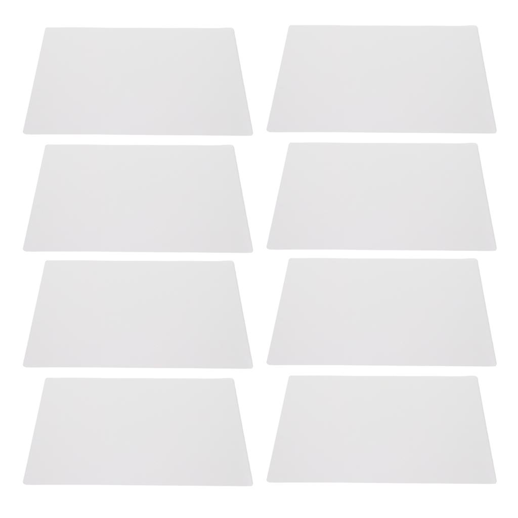 100 Pcs Laminating Sheets 80MIC Transparent Antistatic Wear Resistant Photo Plastic Film Pouches