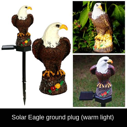 

Солнечная Орел Торшер Животное Лампа Белка Панда Вилла Украшение Двора Атмосфера Лампа Газон Лампа Сова eagle