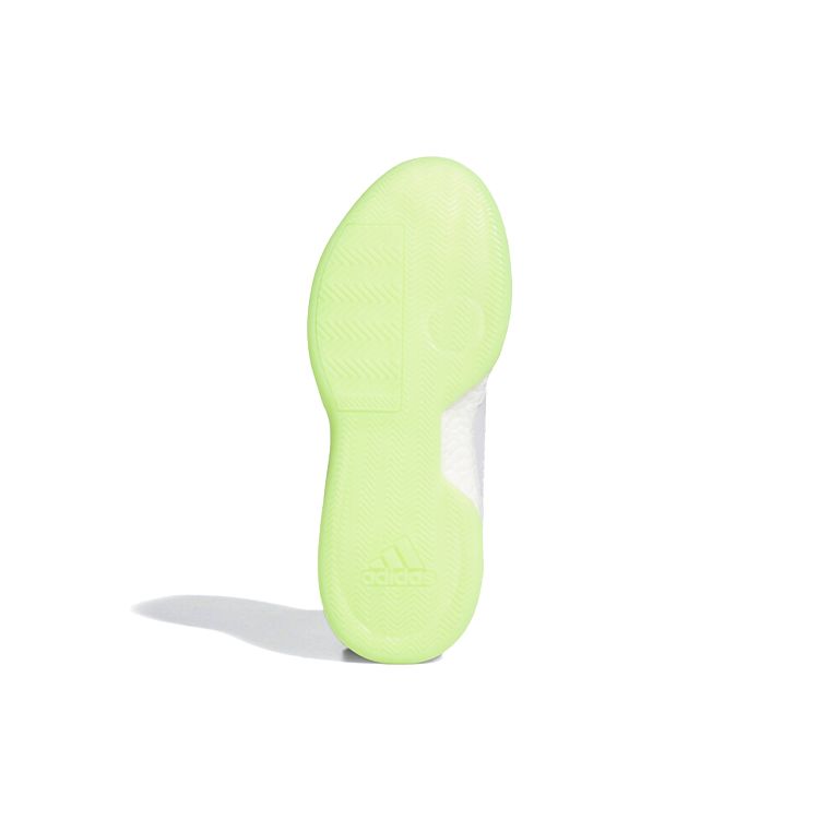 adidas Posterize Leather Fabric Splicing Shock Absorption Mid-Top Basketball Shoes Men Sneakers Gray Green FW4343