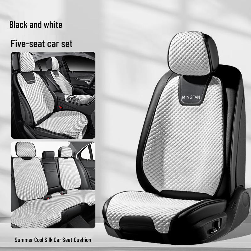 

Универсальный полузакрытый чехол для автомобильного сиденья для Elantra, Langdong, Mingtu, Yuedong, Reina и Verna - Подходит для пятиместных моделей для всех сезонов Universal Five-Seater