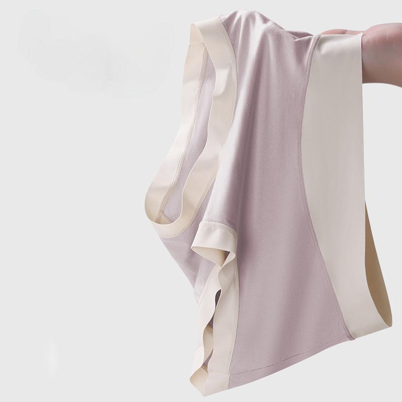 Modal-Höschen Mid-Waist Nahtlose Damen-Höschen Bequem Große Größen Keine Po-Einschnürung Unterwäsche