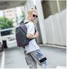Zaino Geometrico Luminoso da Donna Zainetto Mini Riflettente Olografico Zaino da Viaggio Moda Zainetto Giornaliero Borsa a Spalla Casual per la Scuola
