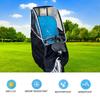 Bicycle Child Seat Canopy Cover Waterproof Bike Child Seat Rain Canopy Bicycle Rain Cover with Transparent Window Universal Pad
