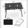 Camping Table Beach Spacious Folding Sturdy Compact Accessories Carbon Steel for Patio