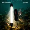 30W Waterproof Underwater Fish Attracting Light, 216 LEDs, 2835 IP68, 12-24V, Ideal for Raft Fishing.