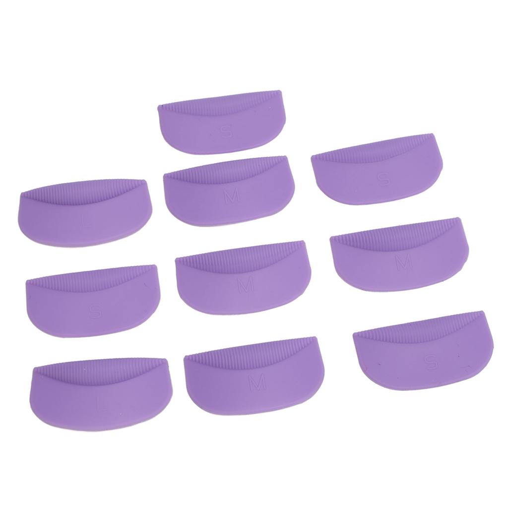 15 Pair Silicone Eyelash Pads Reusable 3 Sizes Lash Perm Lash Lift Rods Eyelash Perming Curler Lash