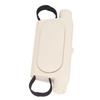 USB Backseat Car Fan 3 Wind Speeds Powerful Recirculating Air Low Noise Car Cooling Fan for Backseat SUV RV Beige