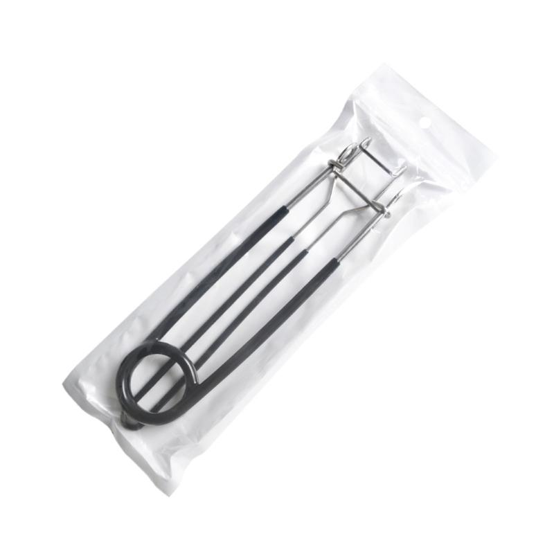 2Pcs Freshwater Saltwater Fishing Tool Fish Mouth Jaw Spreader Opener Fish Hook Remover Stainless Steel Extractor