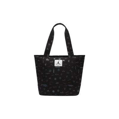 Cotton Tote Bag Shopping Bag Totes Handbags Regular Unisex Black Jordan WA0785-023