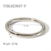 Hypoallergenic Stainless Steel Gold Plated Simple Jewelry Hollow Bracelet Women's Chunky Bangles Bracelets for Daily