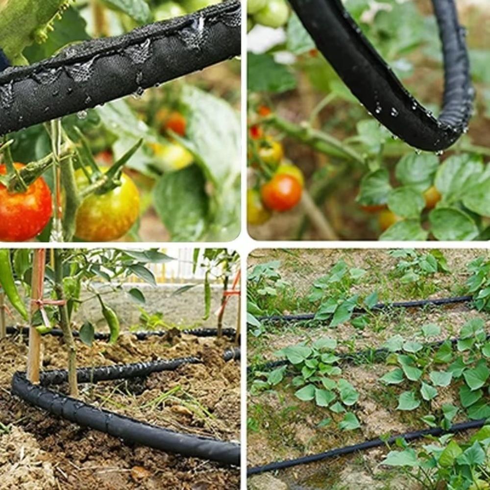 Efficient Micro Drip Irrigation Uniform Infiltration Permeable Pipe  Field Watering