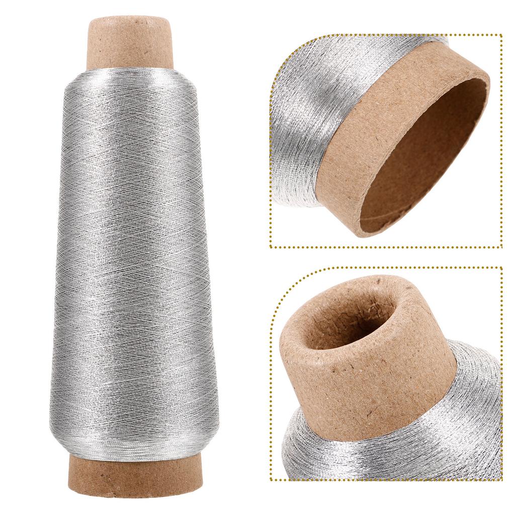 Gold Metallic Machine Embroidery Thread 5000 Yards Spool Sewing Thread 150D Polyester High Use 5000 Yards Spool