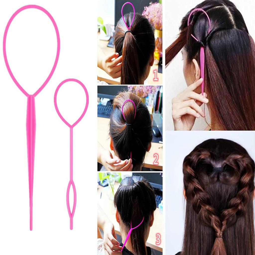 10pcs/1set Hairdressing Tools Pointed Tail Comb Dual Head Eyebrow Brush Triple Row Comb Coiler Hair Salon Styling Comb