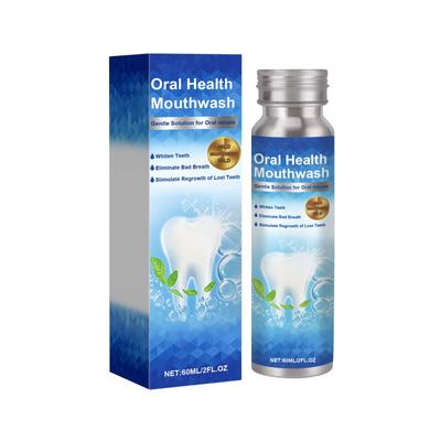 Concentrated Mouthwash Teeth Whitening Remove Smell Bad Breath Yellow Stains Fresh Oral Mouth Toothpaste Oral Liquid 60ml