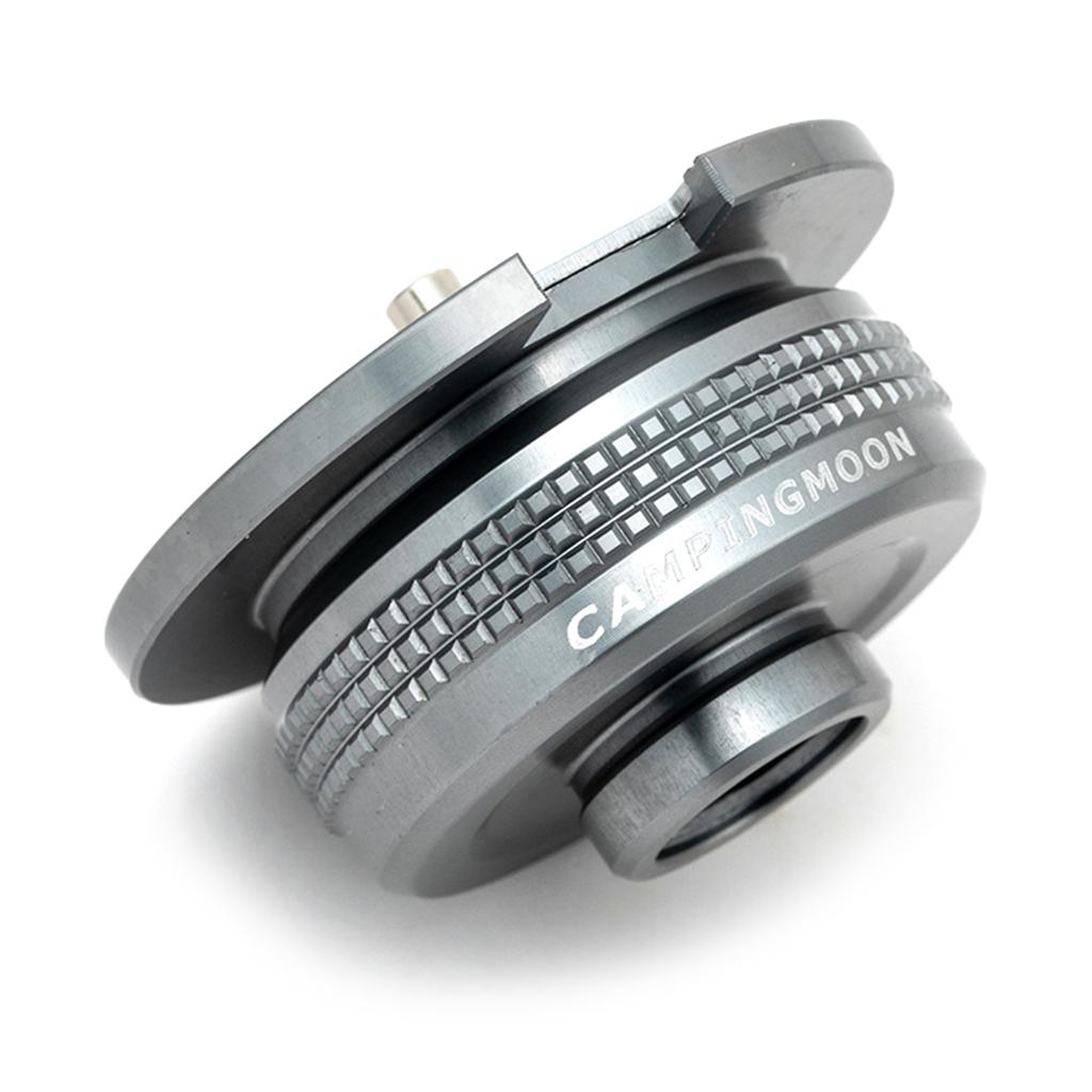 Aluminum Alloy Cylinder Canister Convert Connection Gas Adaptor for Hiking Picnics Camp Stove Gas Adapter Converter