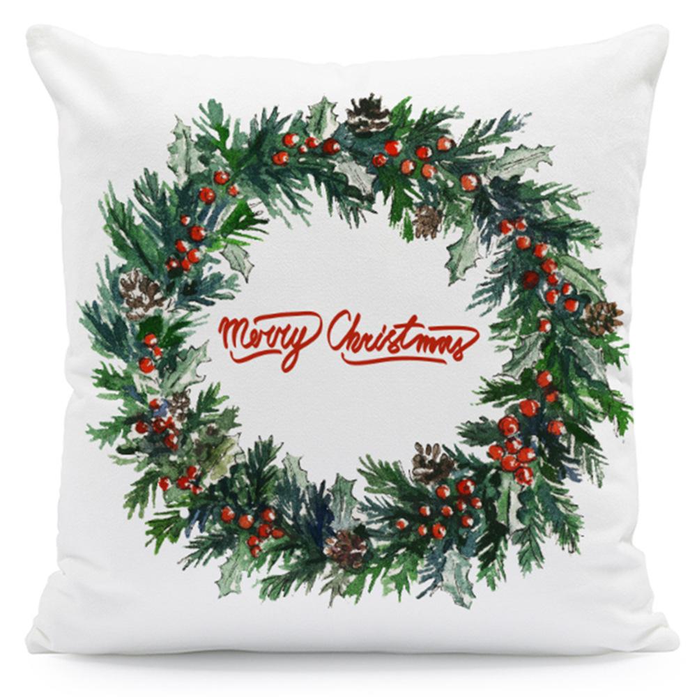 

Різдвяна наволочка Merry Christmas Home Christmas Decoration New Year Party Decoration Cushion 40x40cm