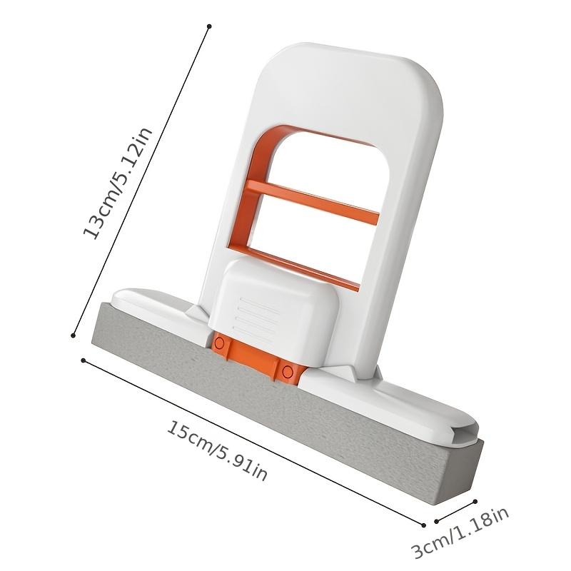 New Model Hands Free Mini Mop Kit,1pc Mop+3pcs Replacements Sponge Heads, for Cleaning and Absorbing Water On Tabletop Coffee Table