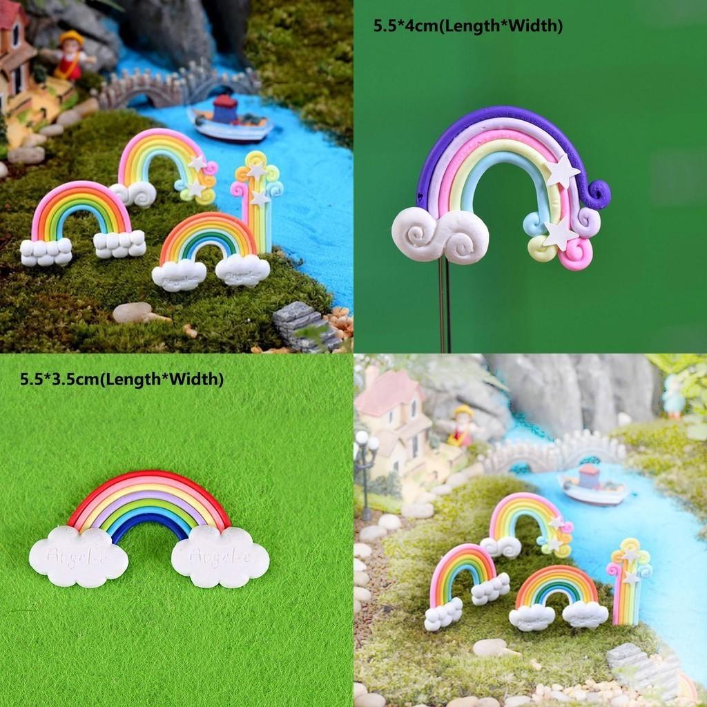 Argilla Morbida Arcobaleno Accessori Paesaggio Miniatura