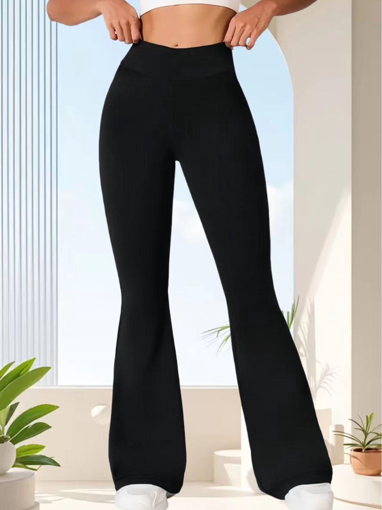 

Европейские и американские женские леггинсы для йоги с высокой талией и микрорасклешенной юбкой.: Непринужденный трансграничный стиль XXL