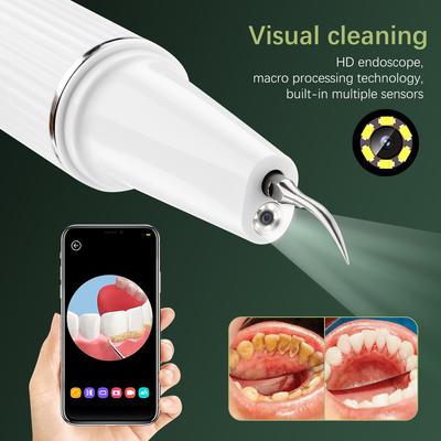 Visual Ultrasonic Electric Dental Scaler with Camera Calculus Oral Tartar Remover Tooth Stain Cleaner Teeth Whitening Oral Care