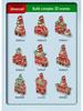 Magnetic Tiles Building Blocks - DIY Christmas Tree Ornament Toys & Magnet Puzzles for Kids