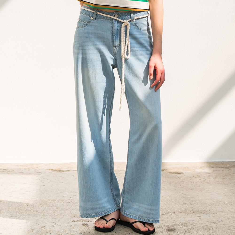 EDENIK Wide Denim Pants_Blue