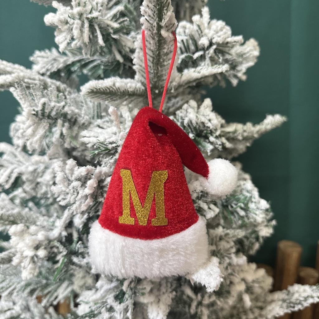 Christmas Decorations: Christmas Hats, Christmas Lollipop Caps, Christmas Hat Knife And Fork Covers, Wine Bottle Caps, Decorative Items