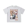 260 GSM Double Yarn 32 Count 100% Cotton Chainsaw Man V1 Power Print Unisex Heavy Cotton T Shirt