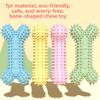 Pet Toys, Teething Bone-shaped Chew Gum Sticks, TPR Teething Dog Toys That Are Resistant To Biting
