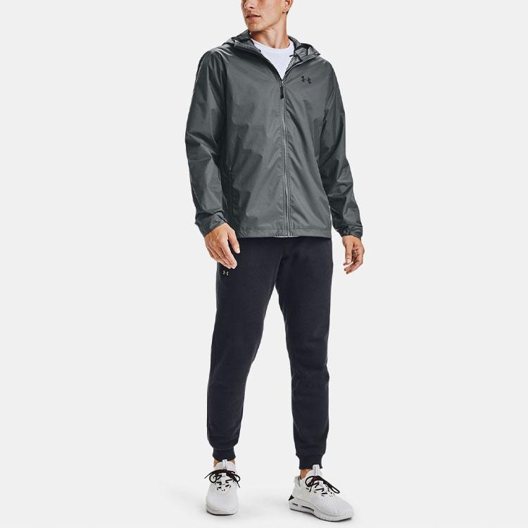 Under Armour Forefront Yağmur Antrenman Ceketi Erkek Saha Grisi 1321439-012