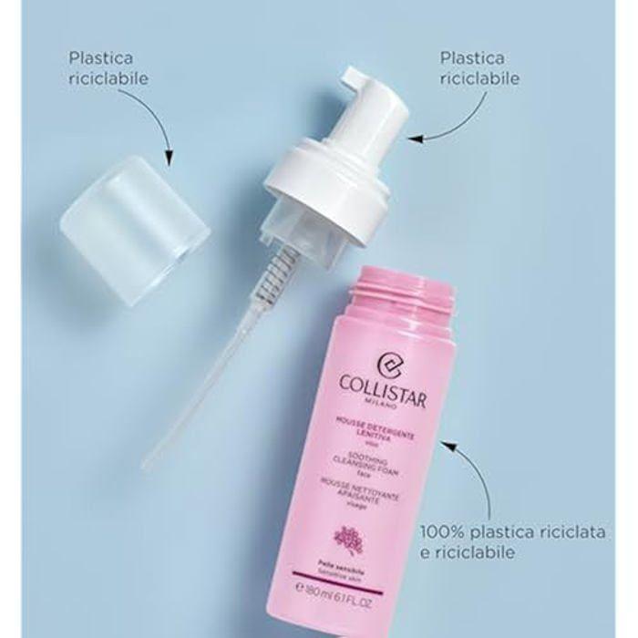 Mousse Nettoyante - Collistar - 180ml - Pour Tous Types de Peau - Adulte - Mixte
