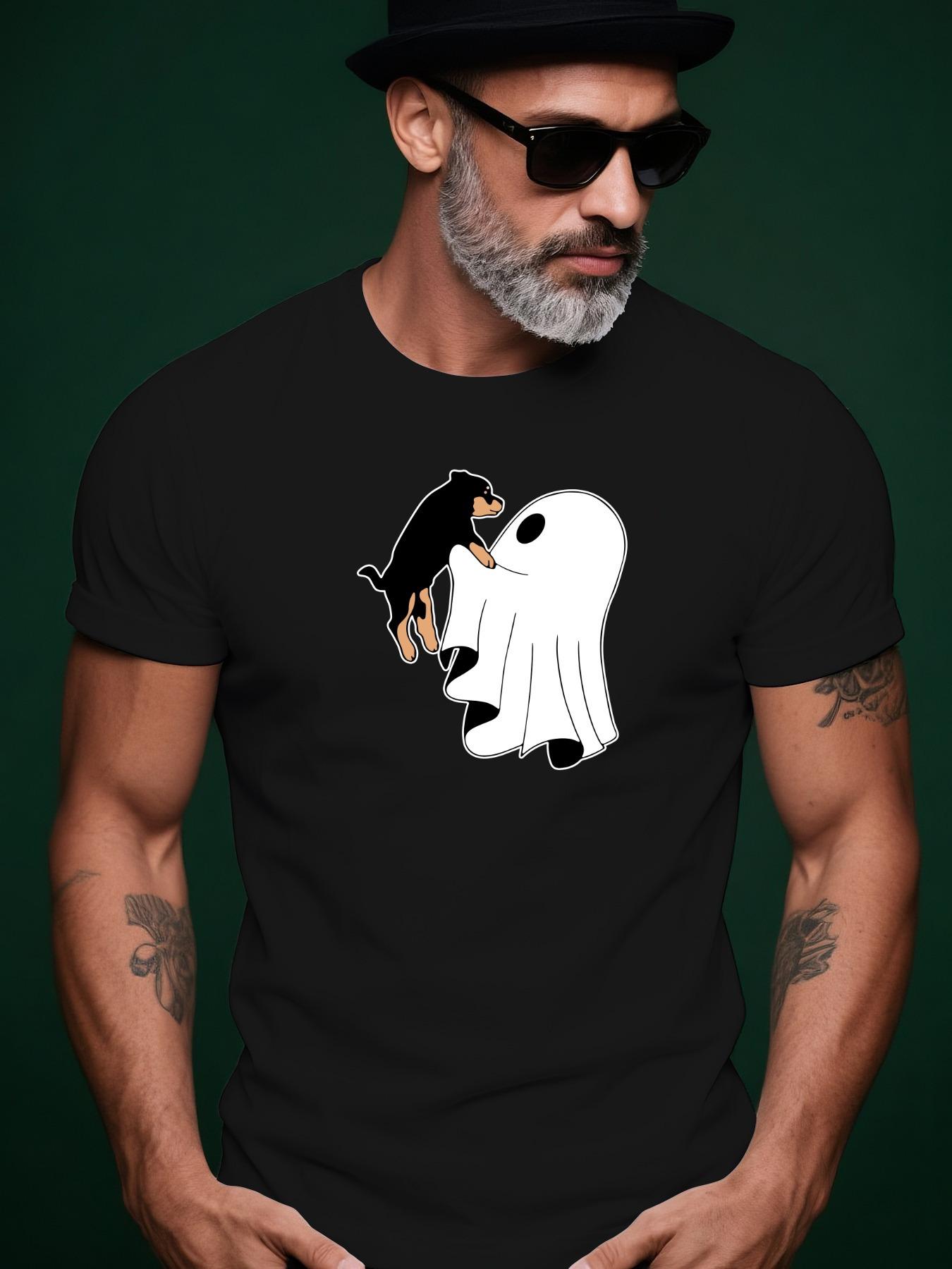 Summer Graphic Tshirt - Soft Cotton Crew Neck Tee with Cu... XXXL