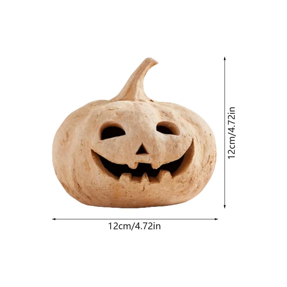 Halloween Pumpkin Lantern Light Up Pumpkin Decorations Halloween Decorations Home Props Party Supplies LED Lamps Tabletop Decor