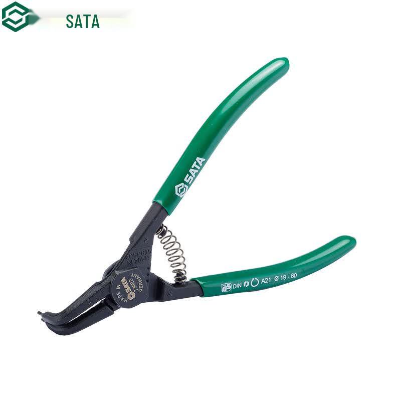 SATA G Series German Style Bent Nose External Circlip Pliers